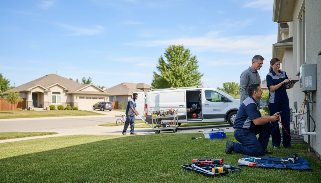 Tankless water heater service in Bedford, PA